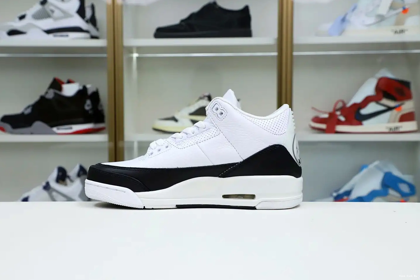 'WHITE' JORDAN X 3 FRAGMENT SP RETRO DESIGN AIR Kimikick 0807
